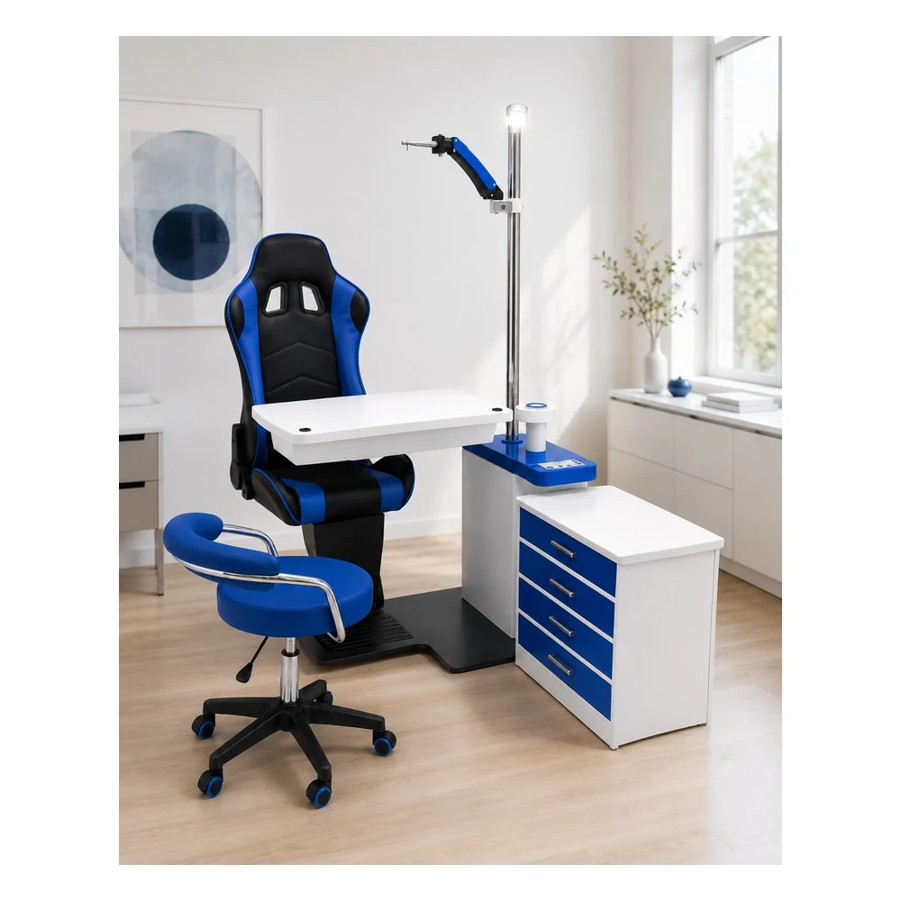 BlueStark double instrument ophthalmic combination unit for professional eye clinics