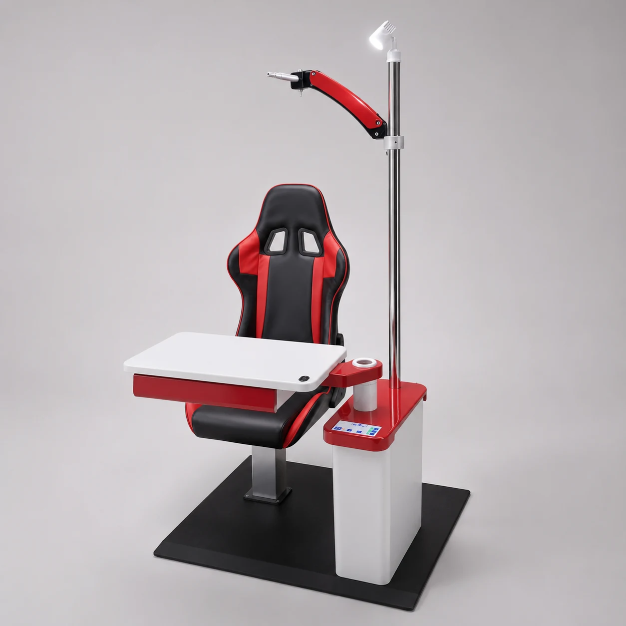BlueStark single instrument ophthalmic combination unit in red
